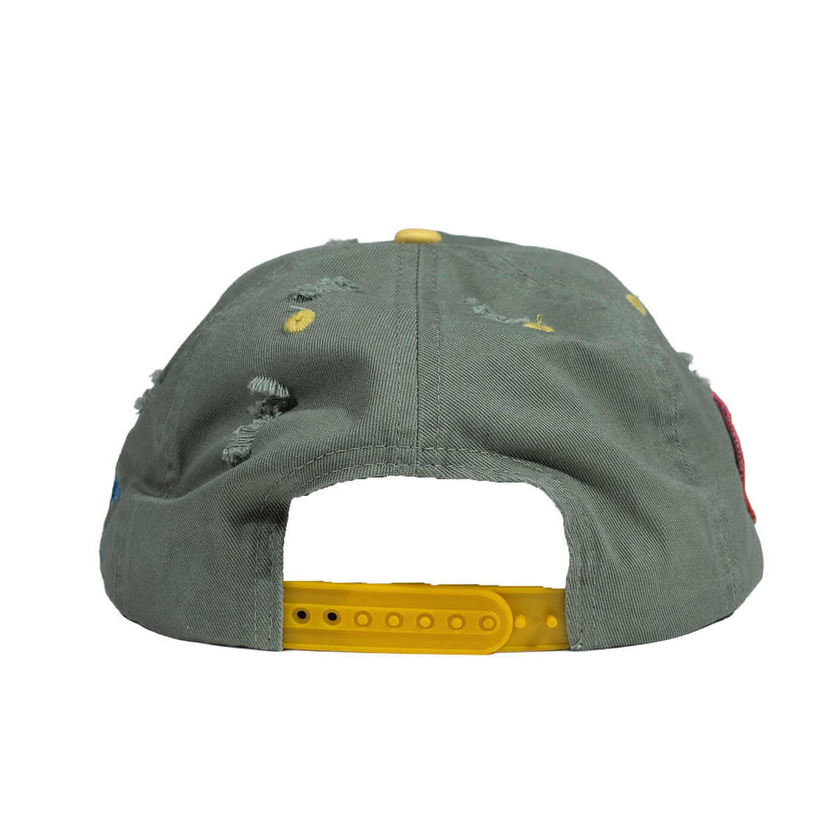 Up7Skate Green Bean Intl Street Team Hat, angled view