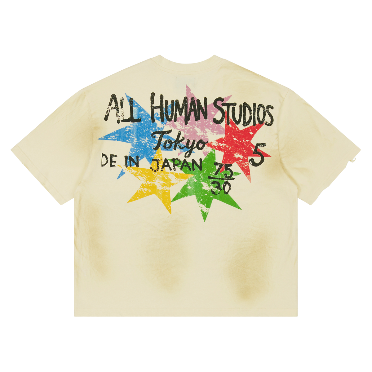 All Human Studios Shinjuku v2 tee, back graphic