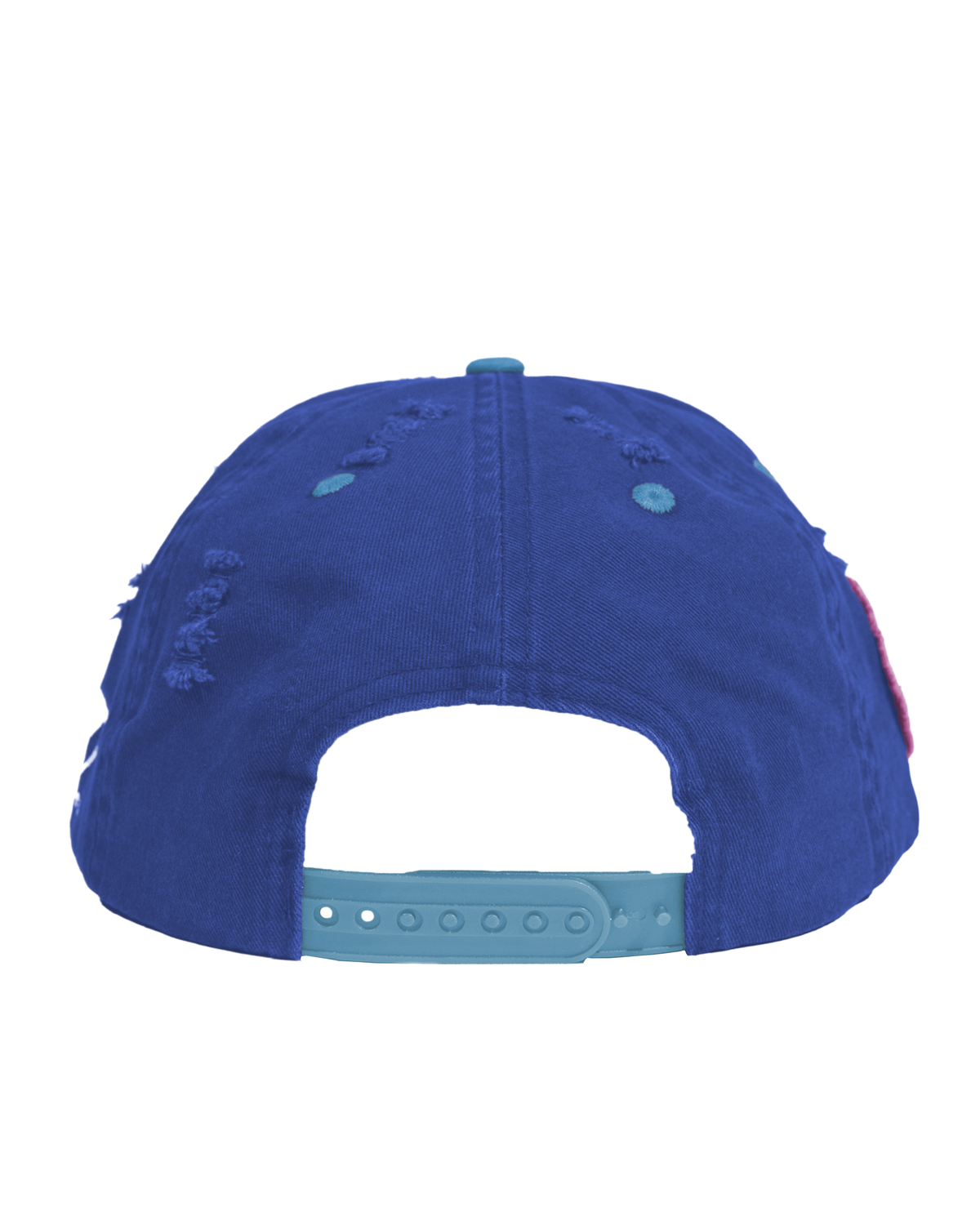 Up7Skate Blue Strip Intl Street Team Hat, opposite side view