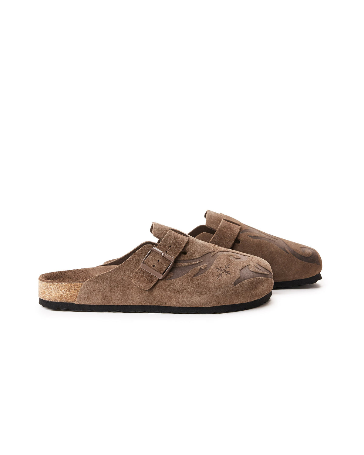 Vale Forever Chocolate Clogs, side view