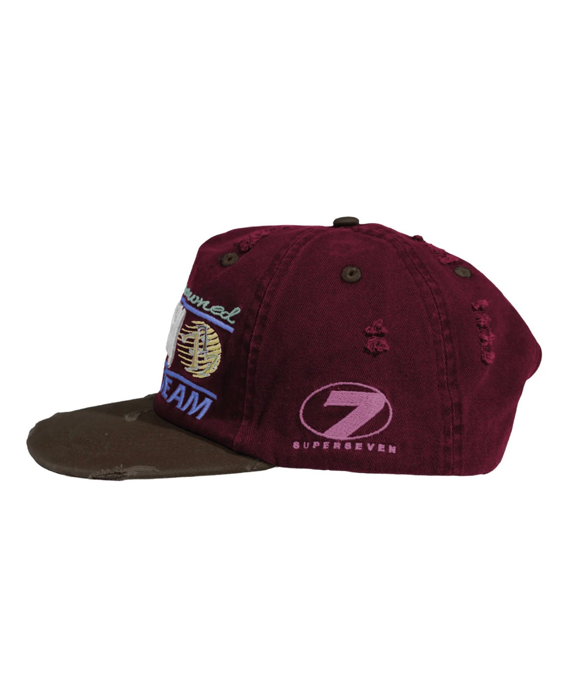 Up7Skate Berry Street Team Hat, side view