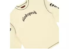 Godspeed Vital OG Logo Thermal, Bone, back view