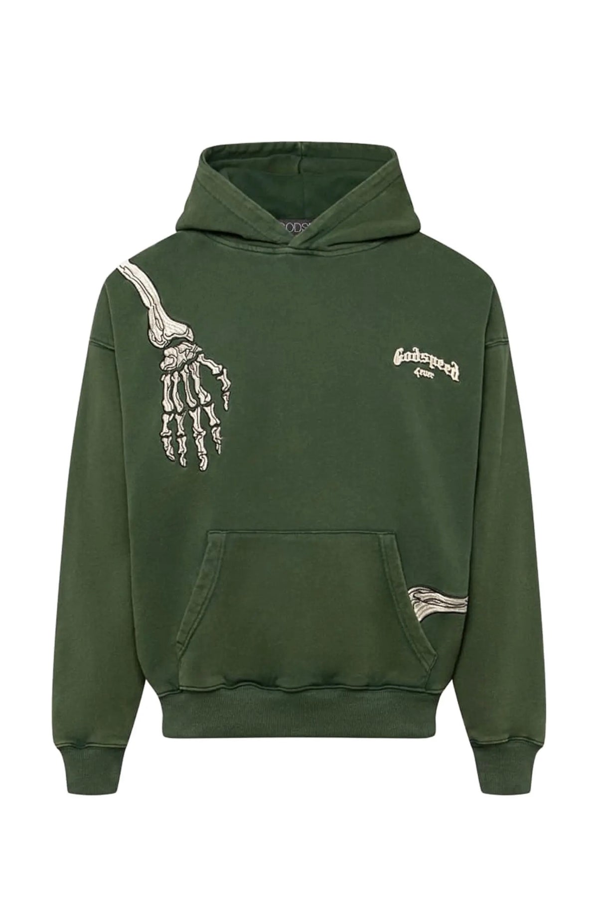 Godspeed R.O.D Hoodie, Green, front view