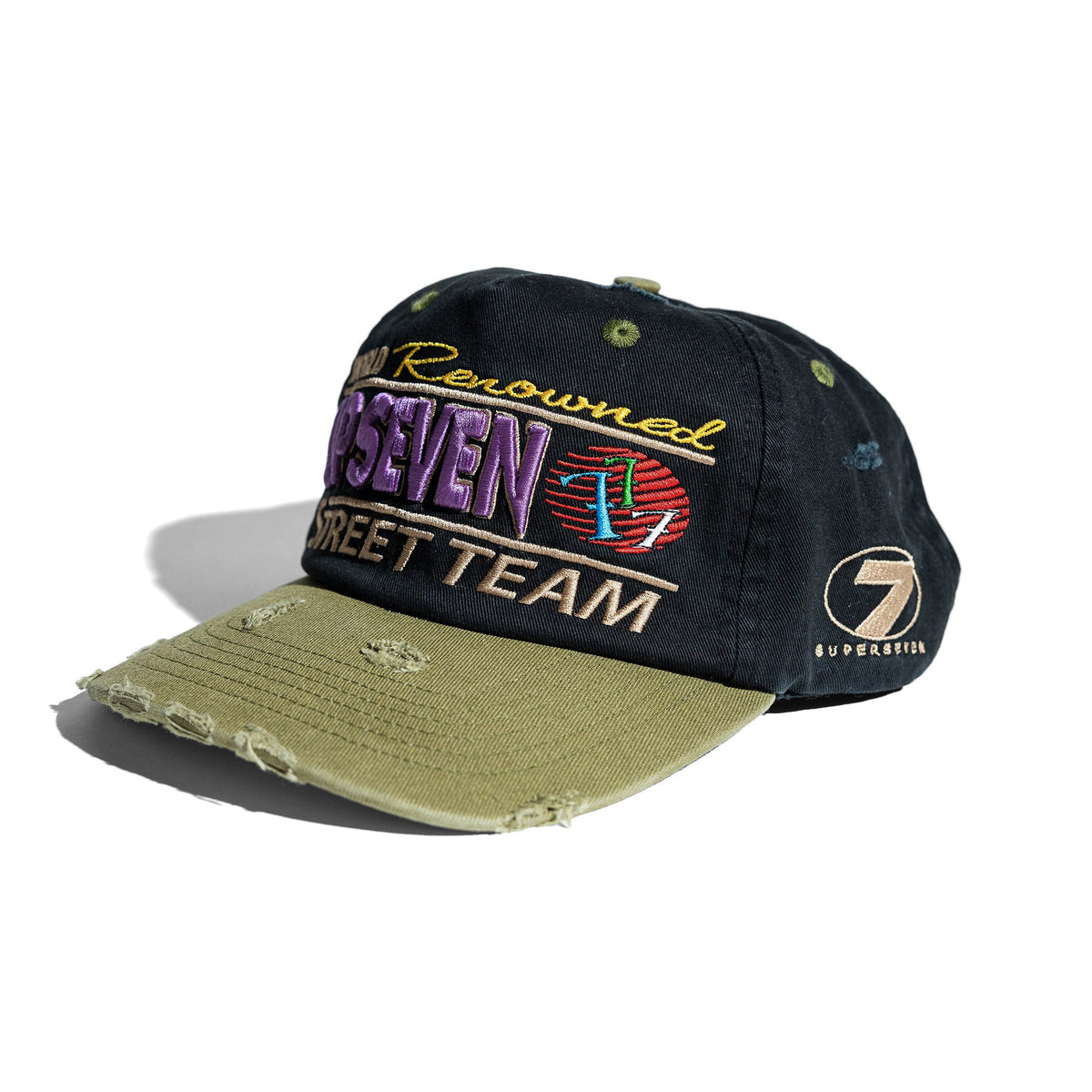Up7Skate Intl Street Team Hat, side view