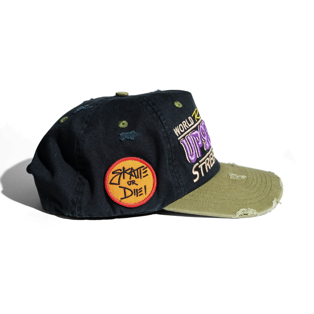 Up7Skate Intl Street Team Hat, opposite side view