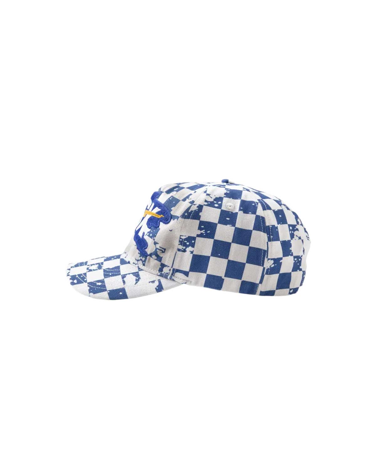 Vale Forever Checkers Cap white and blue, opposite side view