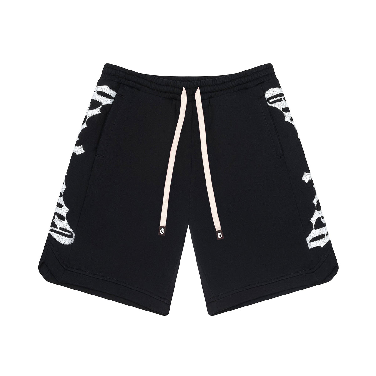 Godspeed Courtside Shorts, Black, front view