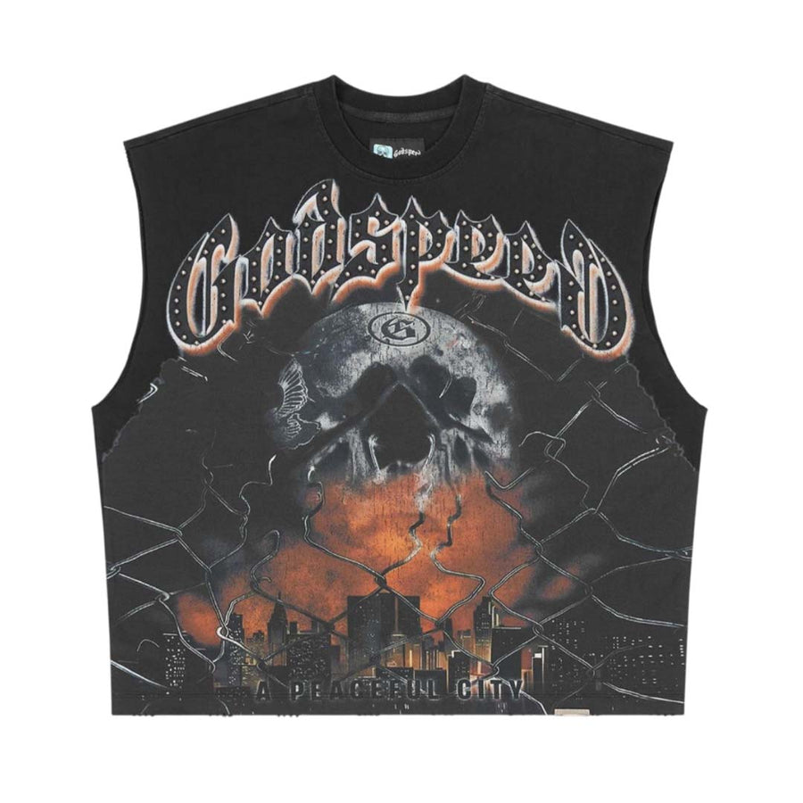 Godspeed Fences Sleeveless Tee ‘Black’