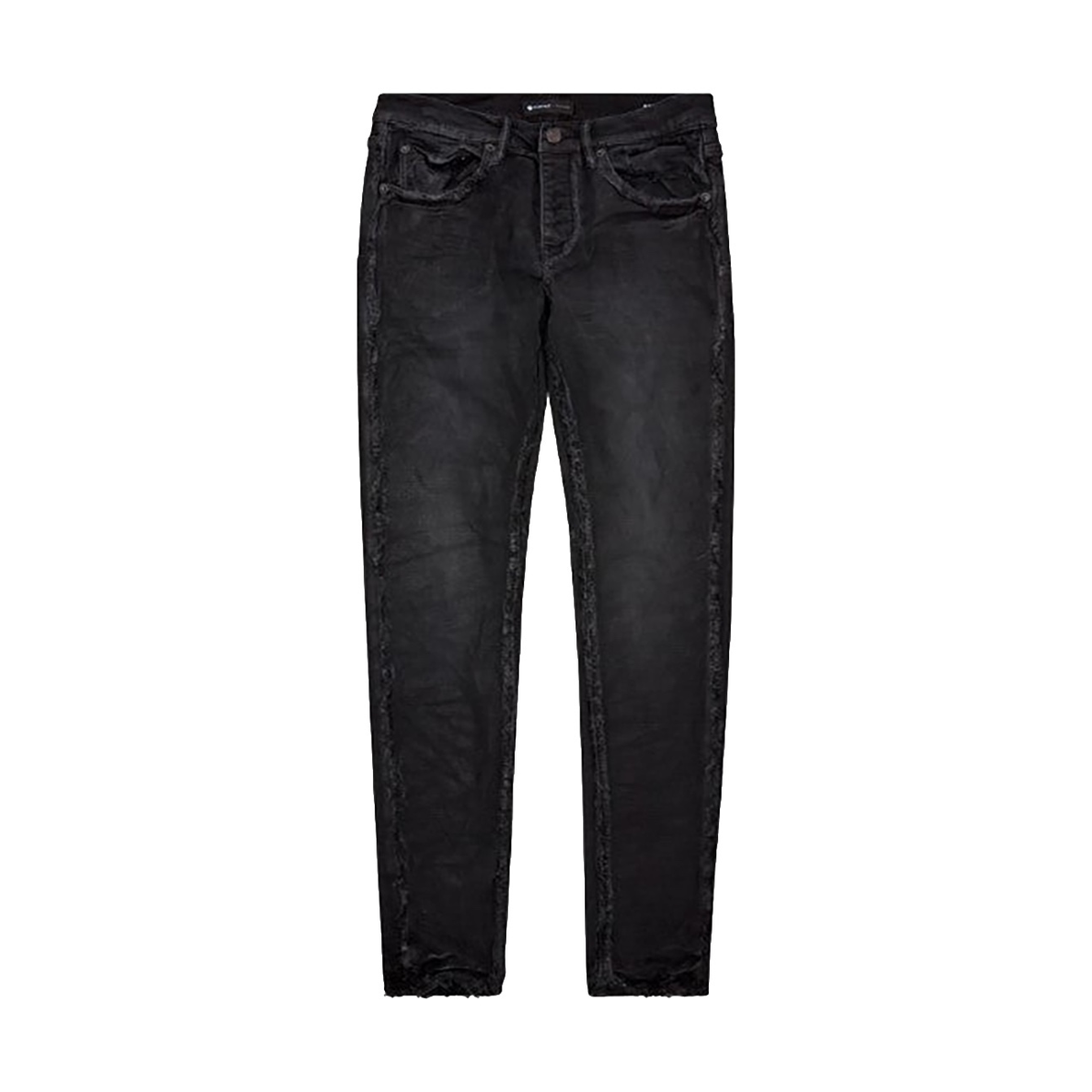 PURPLE Brand P001, Inside Out Fray Denim Jeans, front view