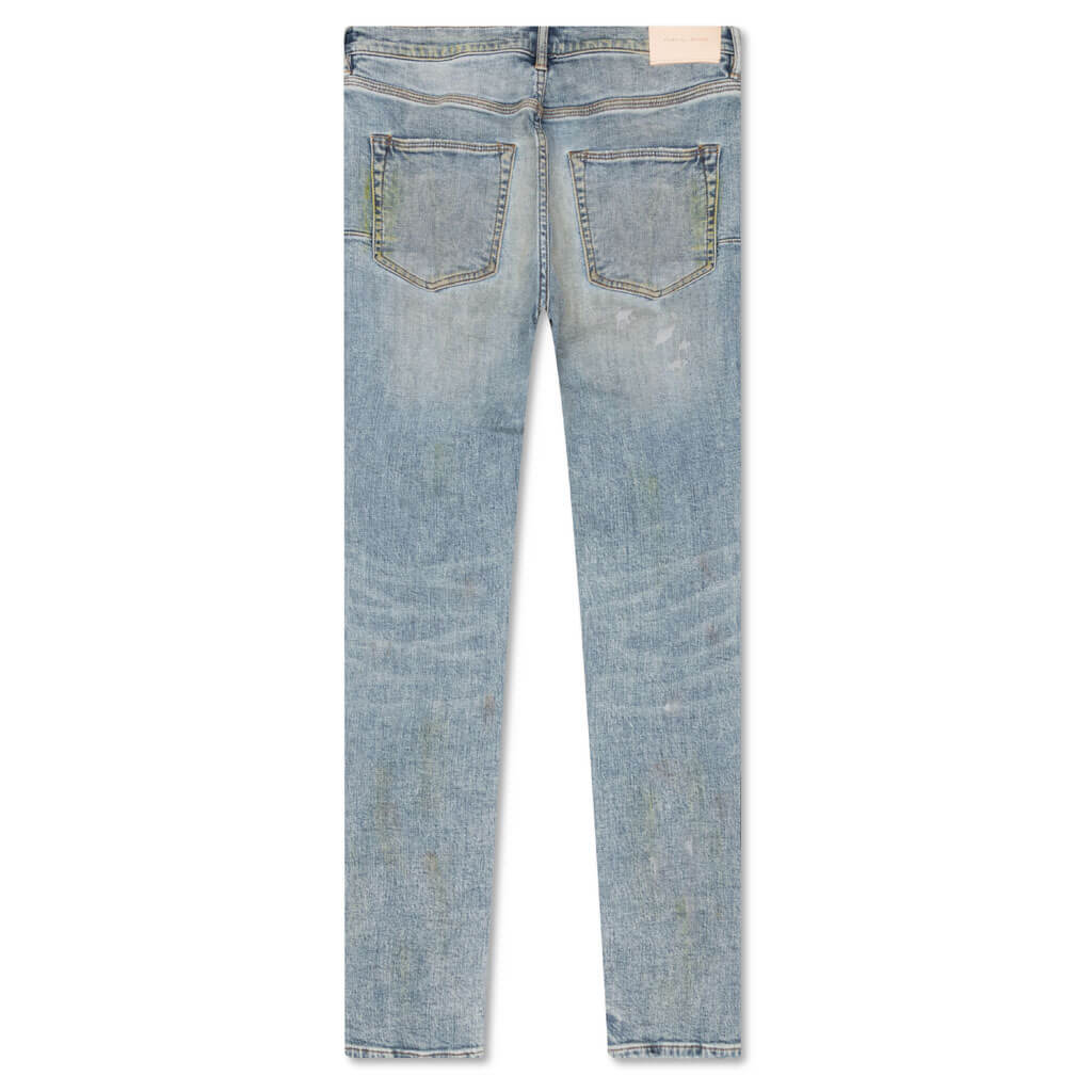 PURPLE Brand P001 Light Blue Vintage jean, back view