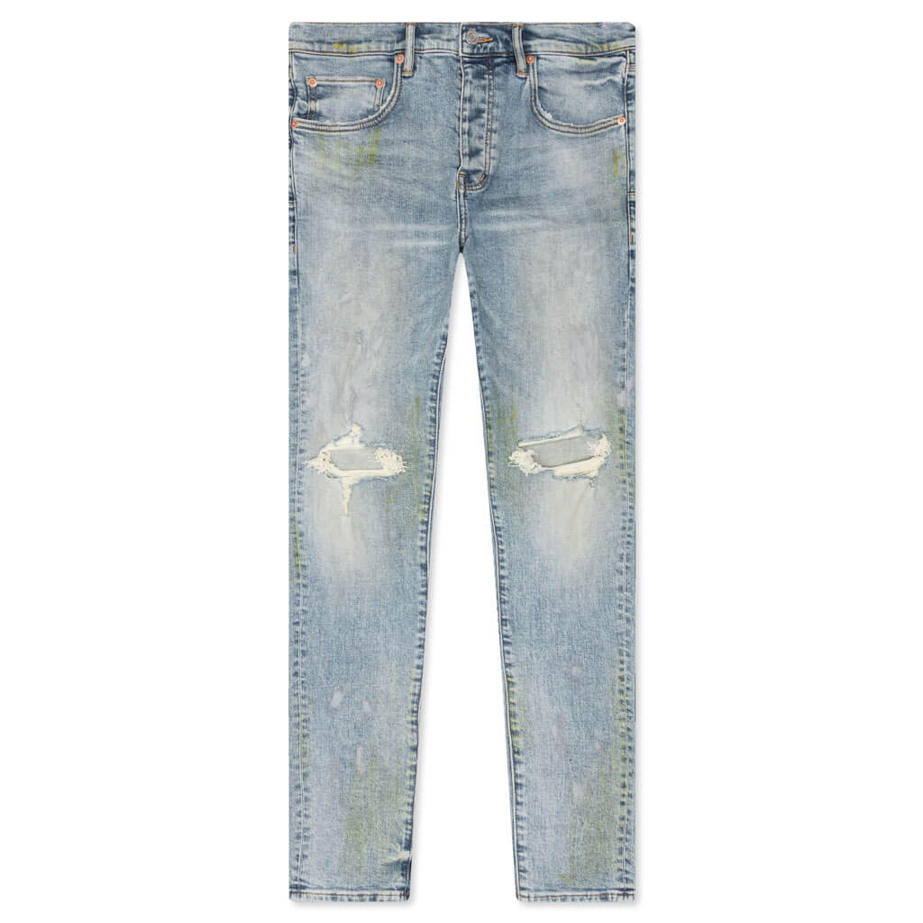 PURPLE Brand P001 Light Blue Vintage jean, front view