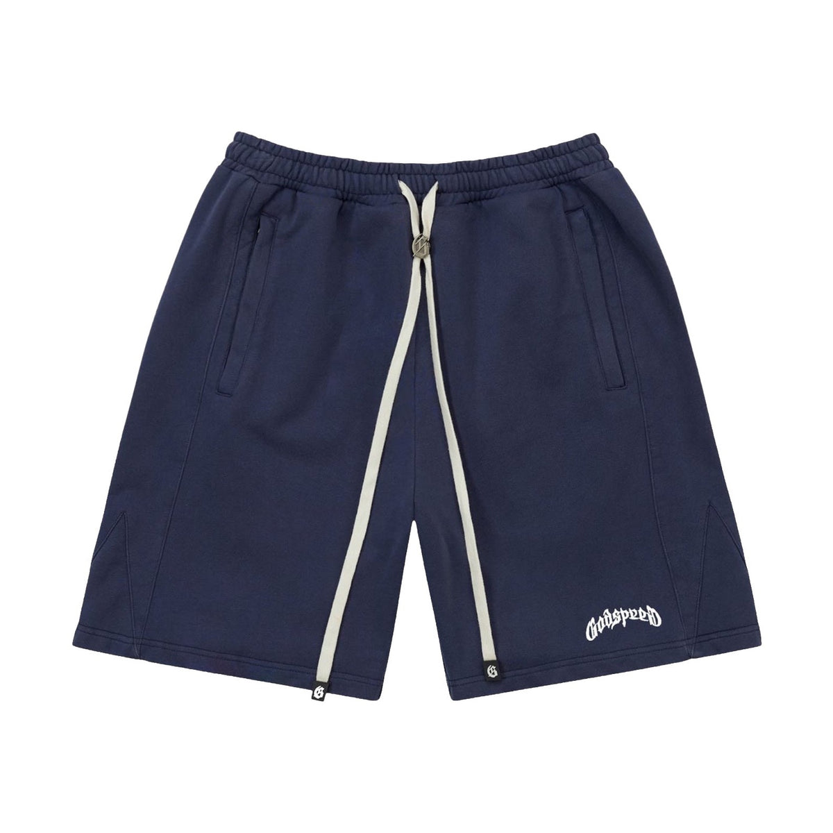 Godspeed VITAL Terry Shorts Navy/White, front