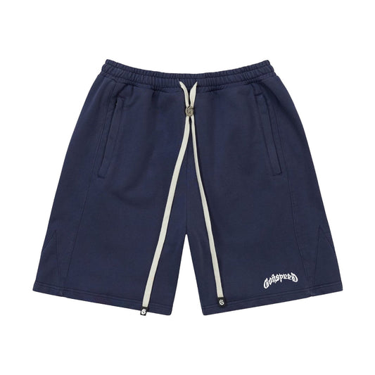 Godspeed VITAL Terry Shorts Navy/White, front