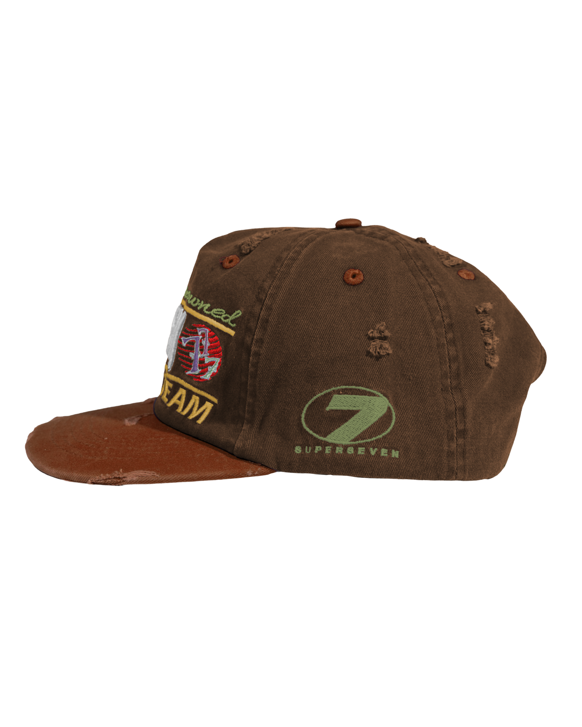 Up7Skate 7 Dweller Street Team Hat, back view