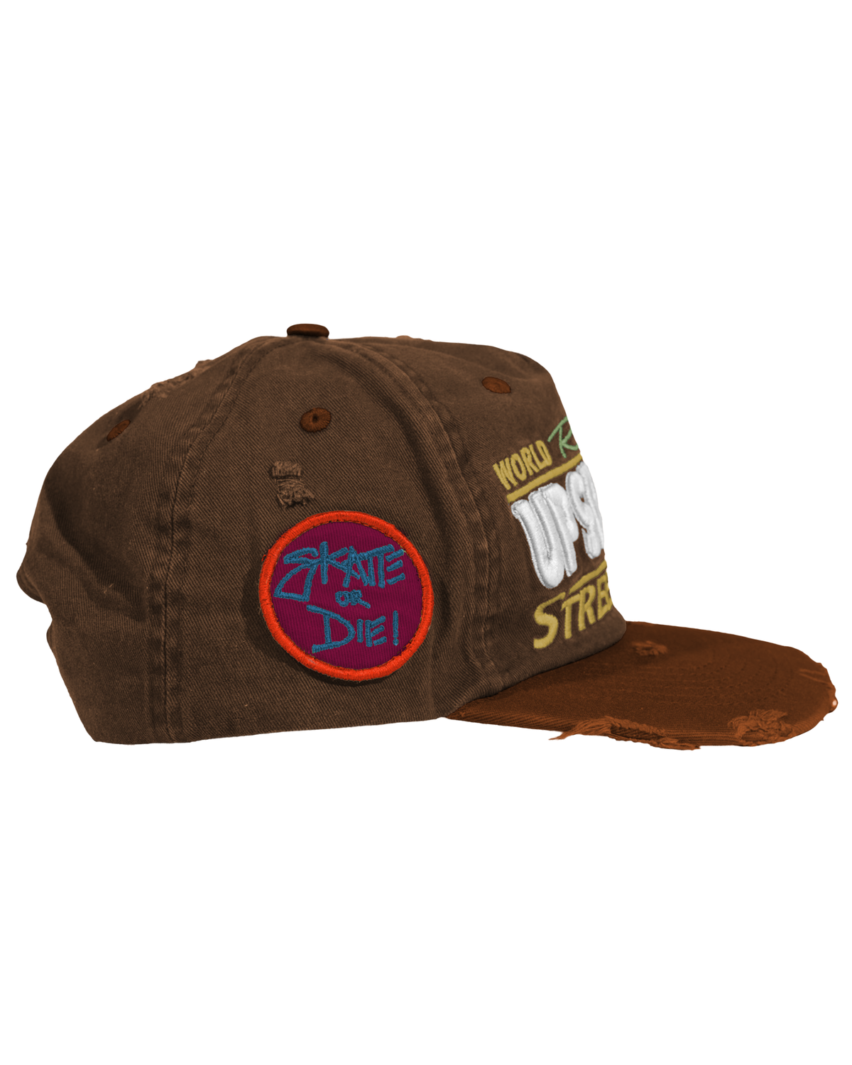 Up7Skate 7 Dweller Street Team Hat, side view