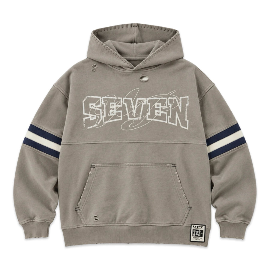Up7Skate Grey Scrimmage Pullover Hoodie 'Grey'