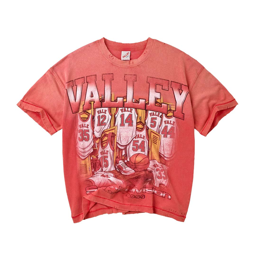 Vale Bleachers Tee Red - front