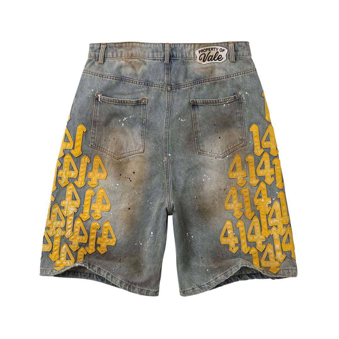 Vale Forever Lucky Charm Jorts, back view