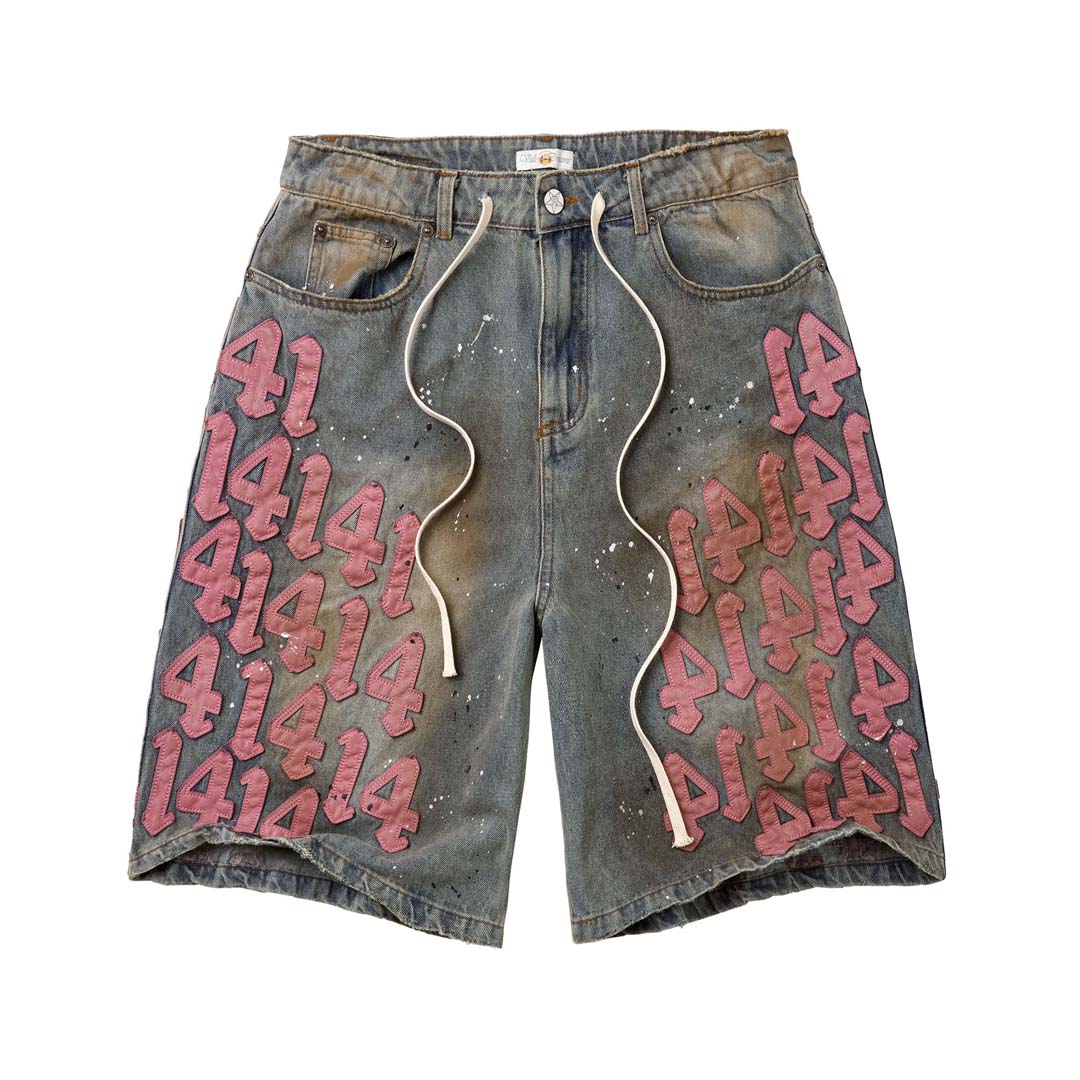 Vale Forever Pink Charm Jorts, front view